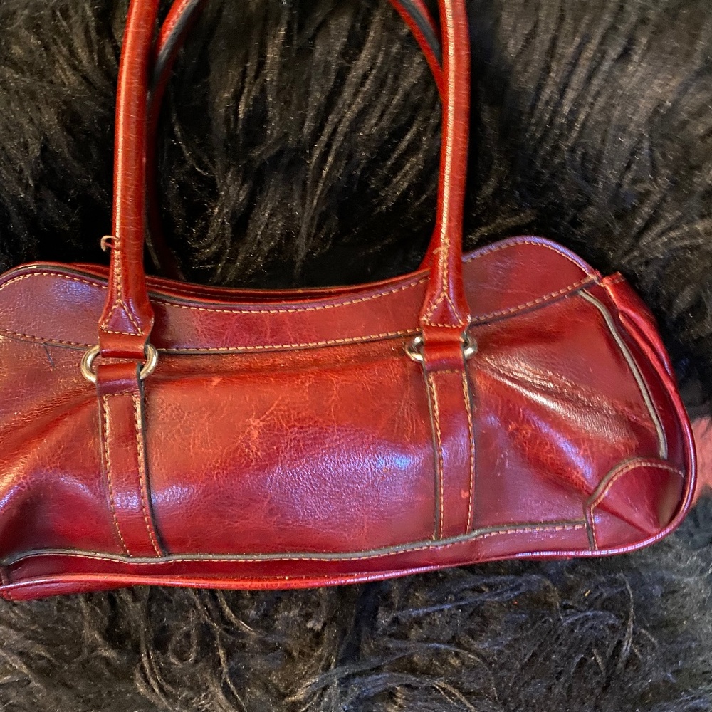 red mini Rina rich bag